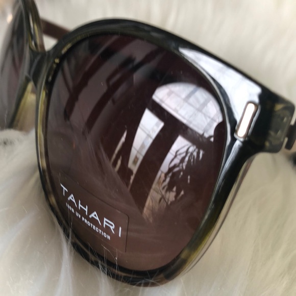 NWT Authentic Tahari Sunglasses code IOTH0306-R-TH657 - Picture 1 of 4